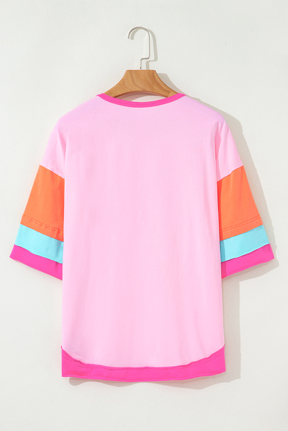 Mint Green Solid Color Half Sleeve Henley Top