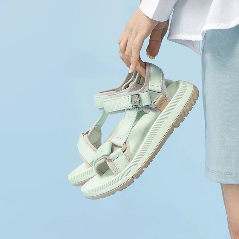 GOLDEN CAMEL Women Shoes Outdoor Women's Sandals Summer 2023 New Soft Sole Non-Slip Beach Sandal Ladies Shoes for Women Slippers