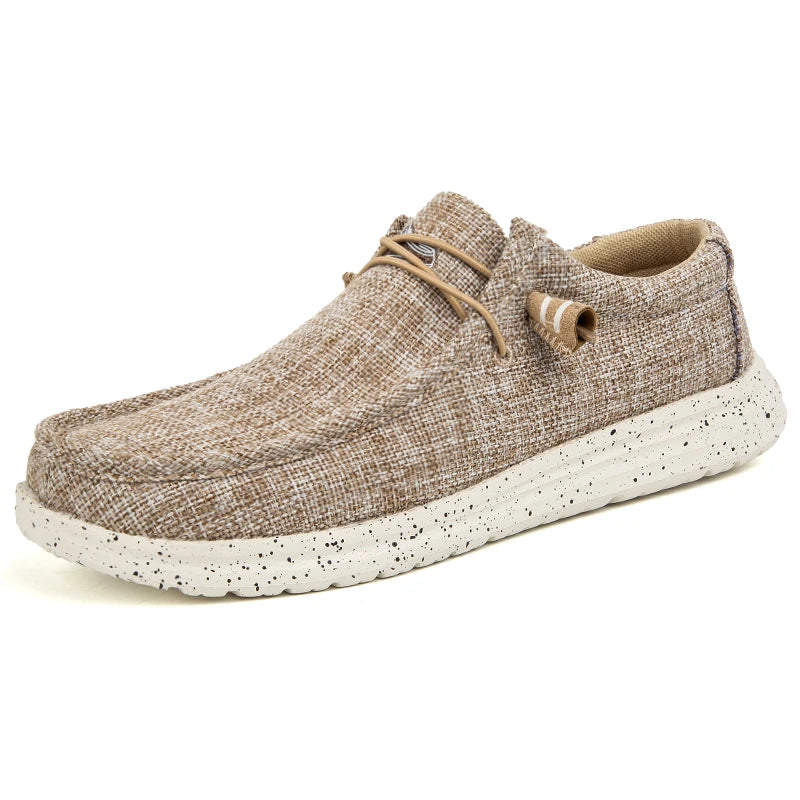 Chaussures décontractées en toile denim pour hommes, grandes tailles, vulcanisées, tendance, de luxe, respirantes, pour l'extérieur