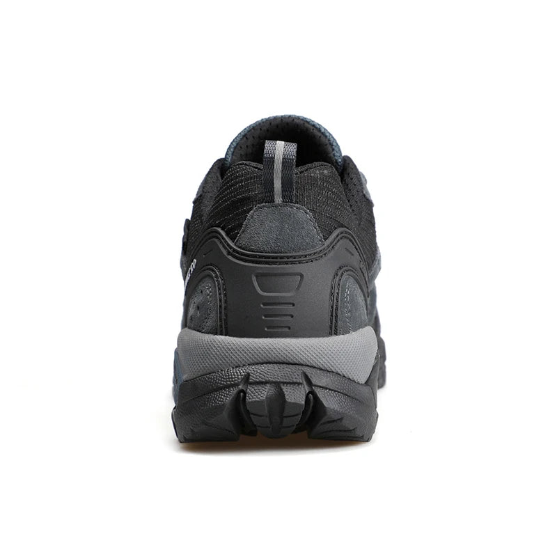 Chaussures de randonnée respirantes et antidérapantes, chaussures de trekking de haute qualité en cuir véritable, chaussures de sport d'extérieur, nouvelle collection 2019