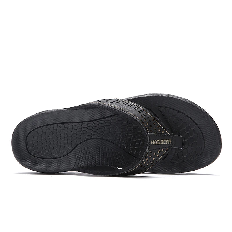 Tongs d'été en cuir PU pour hommes, chaussures de plage, grande taille 49 50 51 52, vente en gros, livraison directe