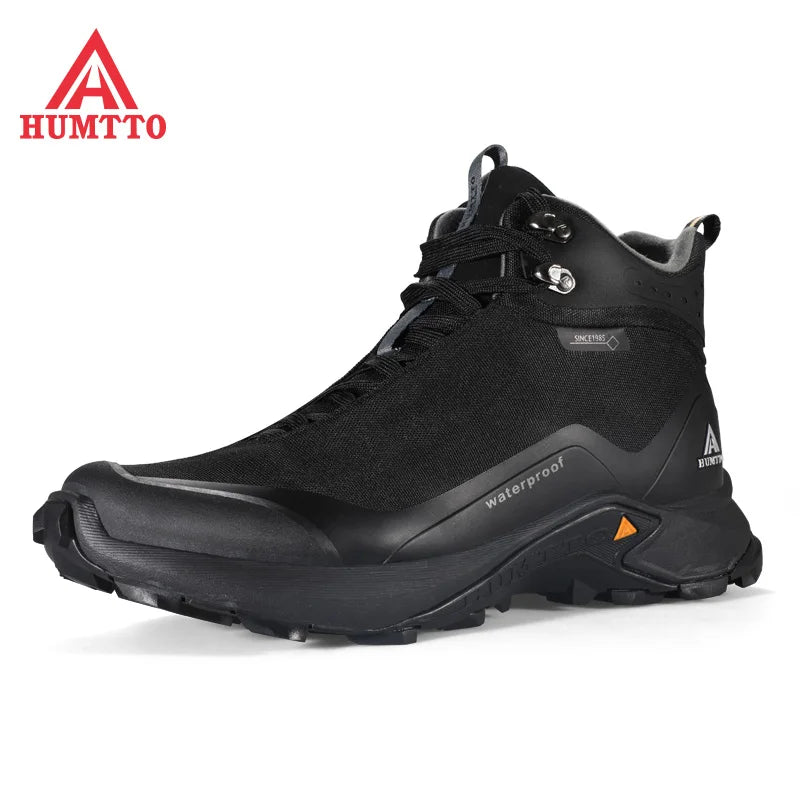 Chaussures de randonnée HUMTTO pour hommes, bottes de randonnée professionnelles pour l'escalade, le camping, la montagne, la chasse et le sport