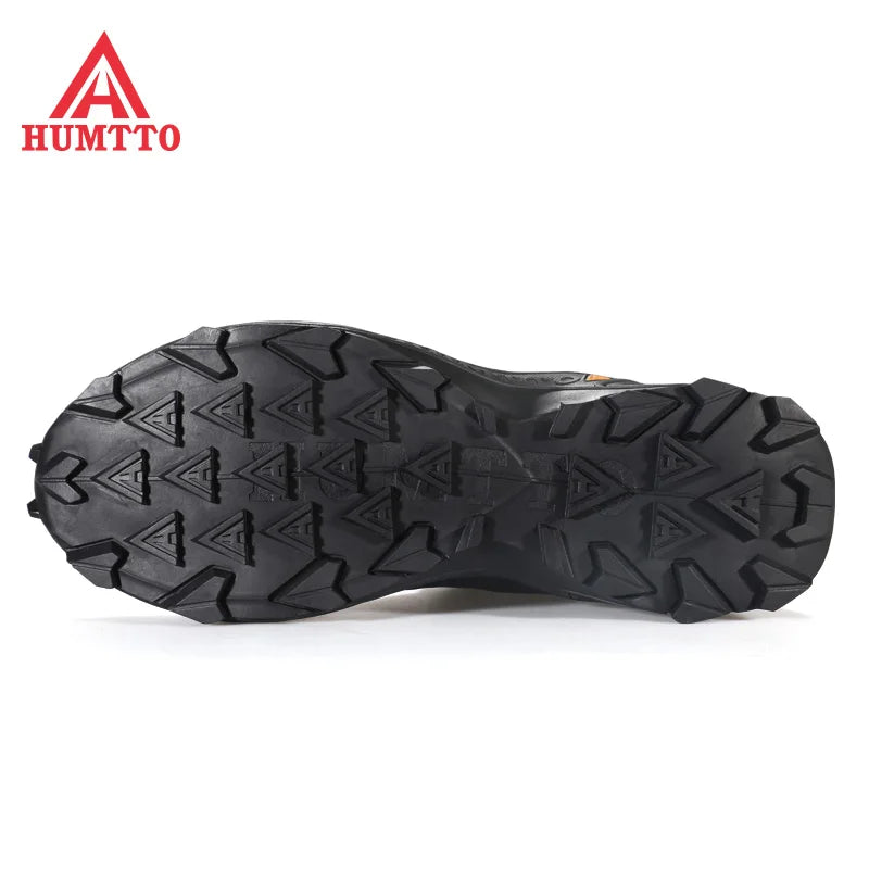 Chaussures de randonnée HUMTTO pour hommes, bottes de randonnée professionnelles pour l'escalade, le camping, la montagne, la chasse et le sport