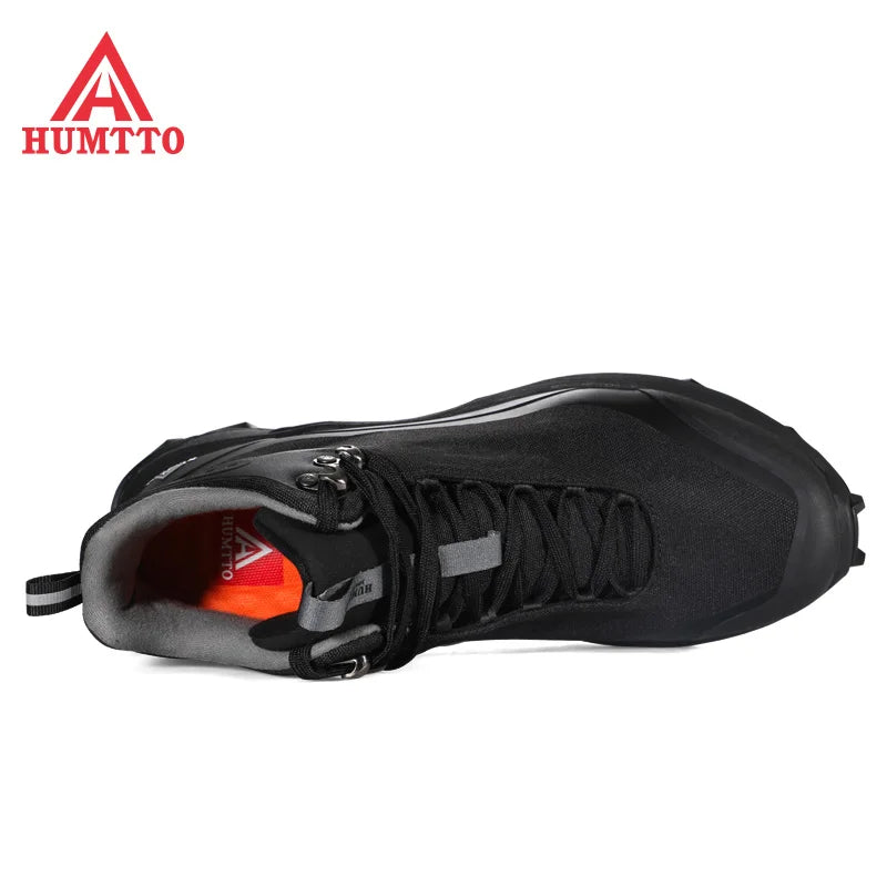 Chaussures de randonnée HUMTTO pour hommes, bottes de randonnée professionnelles pour l'escalade, le camping, la montagne, la chasse et le sport