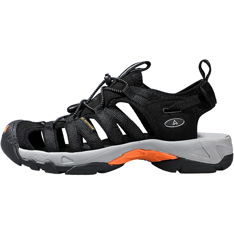 Sandales d'été HUMTTO pour hommes 2021, sandales de plage respirantes pour hommes, chaussures aquatiques pour randonnée, camping, pêche, escalade
