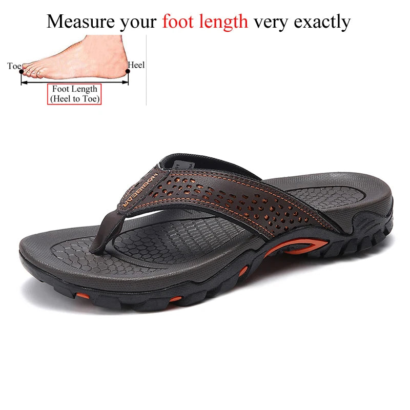Tongs d'été en cuir PU pour hommes, chaussures de plage, grande taille 49 50 51 52, vente en gros, livraison directe