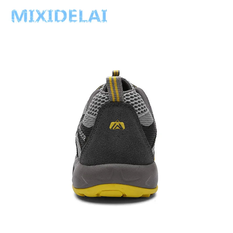 Mixidelai – Baskets d'été pour hommes, chaussures de plein air décontractées et confortables en maille, pointures 39 à 46