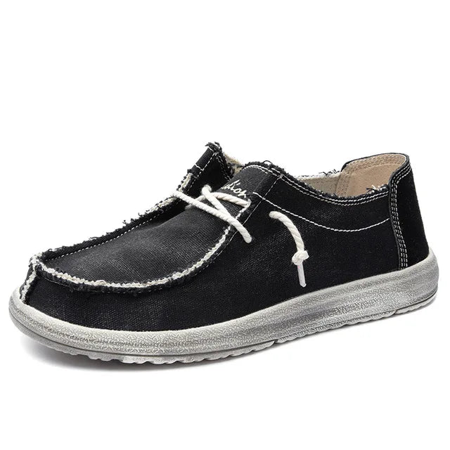 Mixidelai – Chaussures décontractées confortables pour hommes, nouvelle collection été automne, chaussures en toile pour hommes, marque tendance, mocassins plats, pointure 48