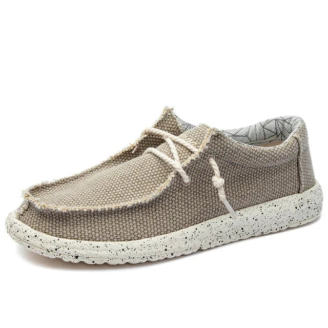 Mixidelai – Chaussures décontractées confortables pour hommes, nouvelle collection été automne, chaussures en toile pour hommes, marque tendance, mocassins plats, pointure 48