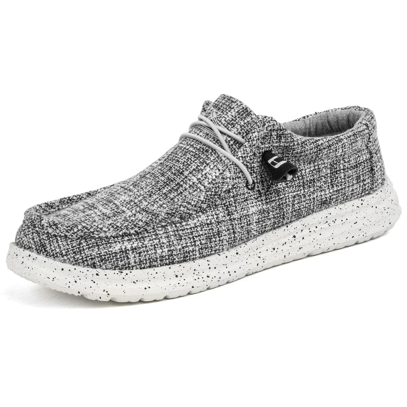 Chaussures décontractées en toile denim pour hommes, grandes tailles, vulcanisées, tendance, de luxe, respirantes, pour l'extérieur