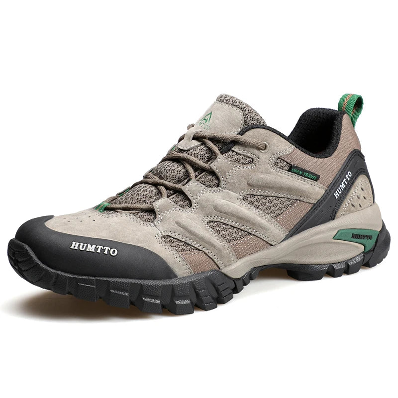 Chaussures de randonnée respirantes et antidérapantes, chaussures de trekking de haute qualité en cuir véritable, chaussures de sport d'extérieur, nouvelle collection 2019