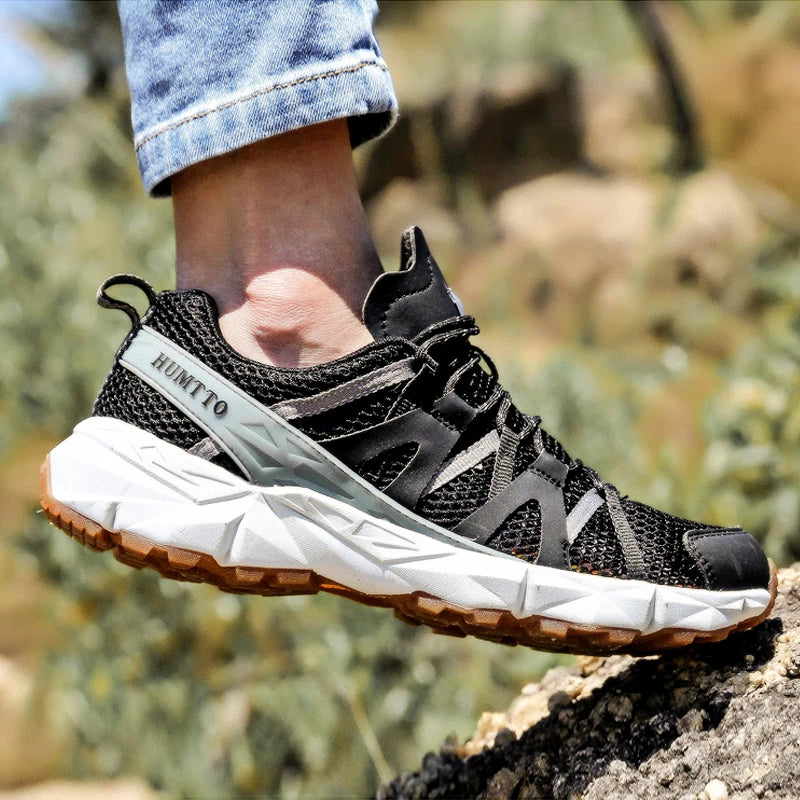 HUMTTO Marque Chaussures de Randonnée D'été Nouvelles Baskets Respirantes pour Hommes Sandales de Trekking Hommes Escalade en Plein Air Marche Chaussures Aquatiques Hommes