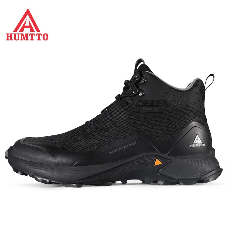 Chaussures de randonnée HUMTTO pour hommes, bottes de randonnée professionnelles pour l'escalade, le camping, la montagne, la chasse et le sport