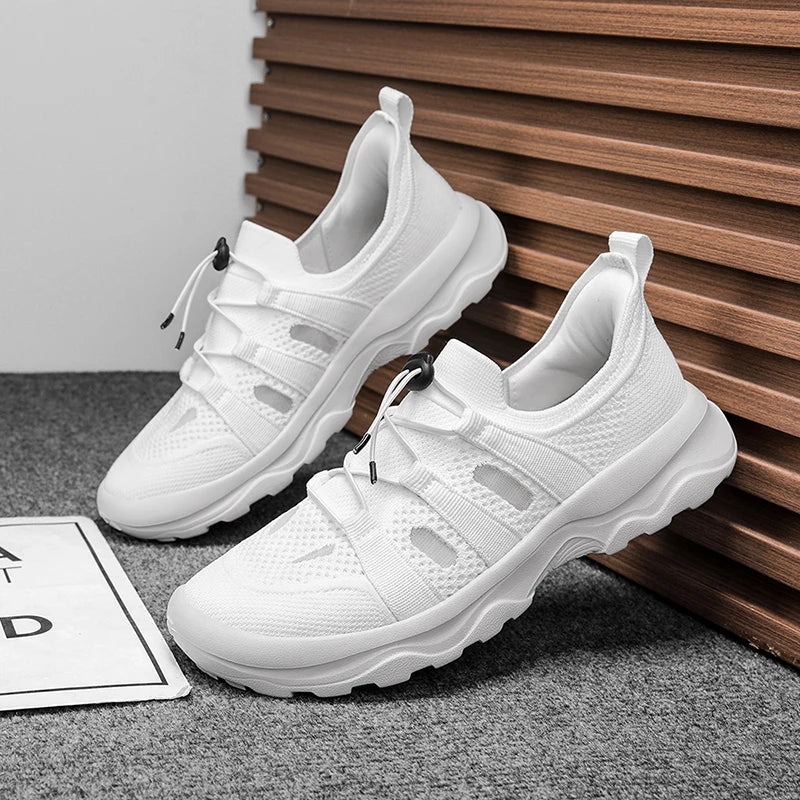 Plus Size 49 50 51 52 53 Wide Toe Box Barefoot Shoes Men Mesh Shoes Minimalist Zero Drop Casual Sneakers Breathable Big Foot