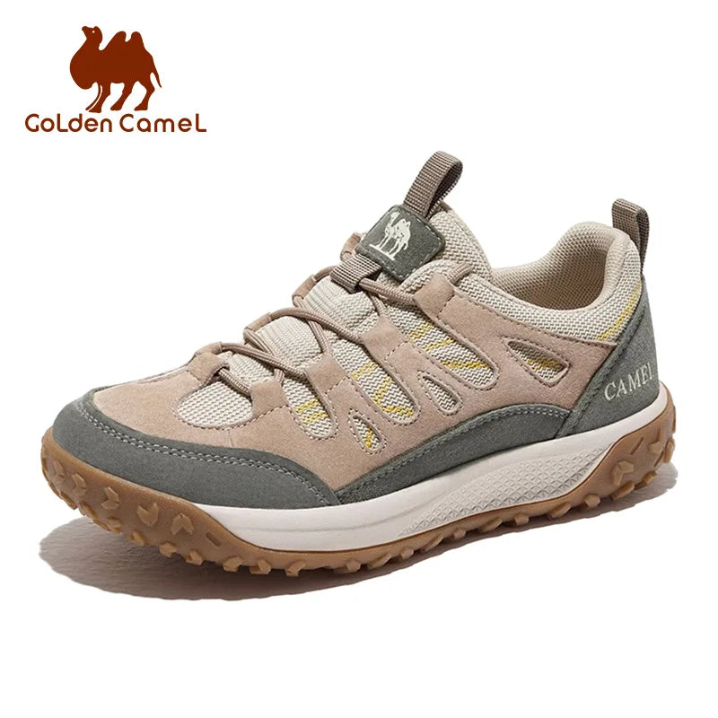 GOLDEN CMAEL Women's Hiking Shoes Waterproof Non-slip Woman Sneakers Outdoor Sports Trekking Shoes for Women 2023 Autumn New