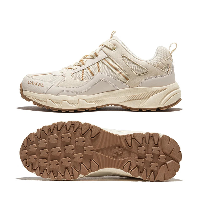 GOLDEN CMAEL Hiking Shoes Men Waterproof Non-slip Trail Sports Running Male Sneakers Wear-resistant Trekking Shoes for Men 2023