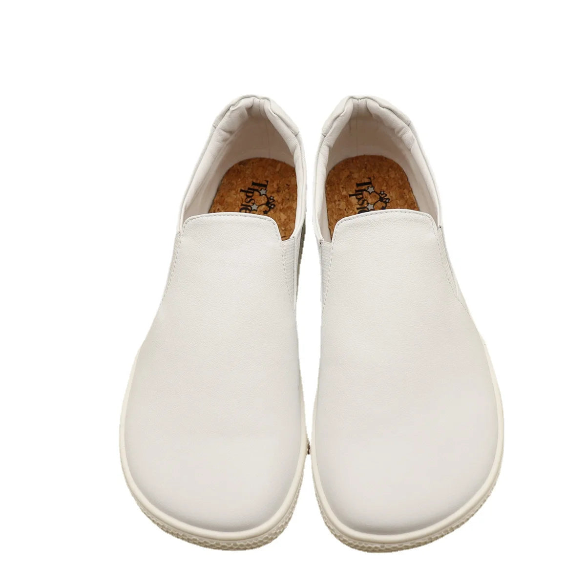 Tipsietoes 2025 Autumn Barefoot Leather For Women With New Flat Soft Zero Drop Sole Wider Toe Box Light Weight Minimalist