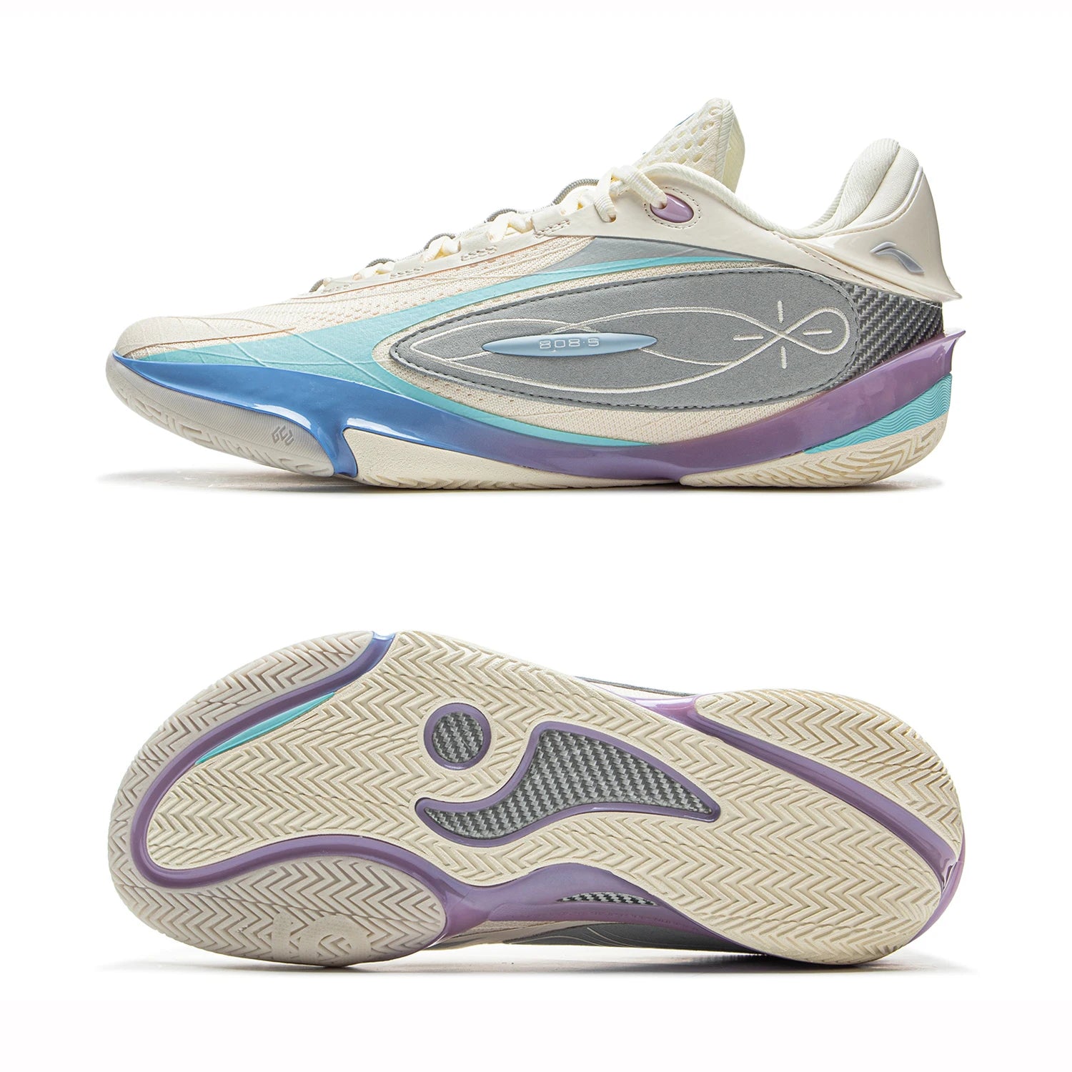 Li-Ning Men WADE 808 5 ULTRA Professional Basketball Shoes SUPER BOOM Cushioning Wearable LiNing Sneakers Sport Shoes ABAV015