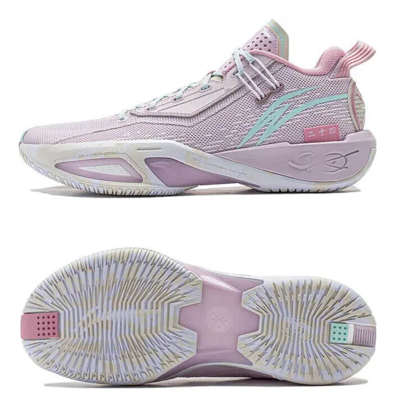 Li-Ning Men WADE FISSION 9 Professional Basketball Shoes BOOM Cushion Wearable Sport Shoes Stable Support Sneakers ABPU003