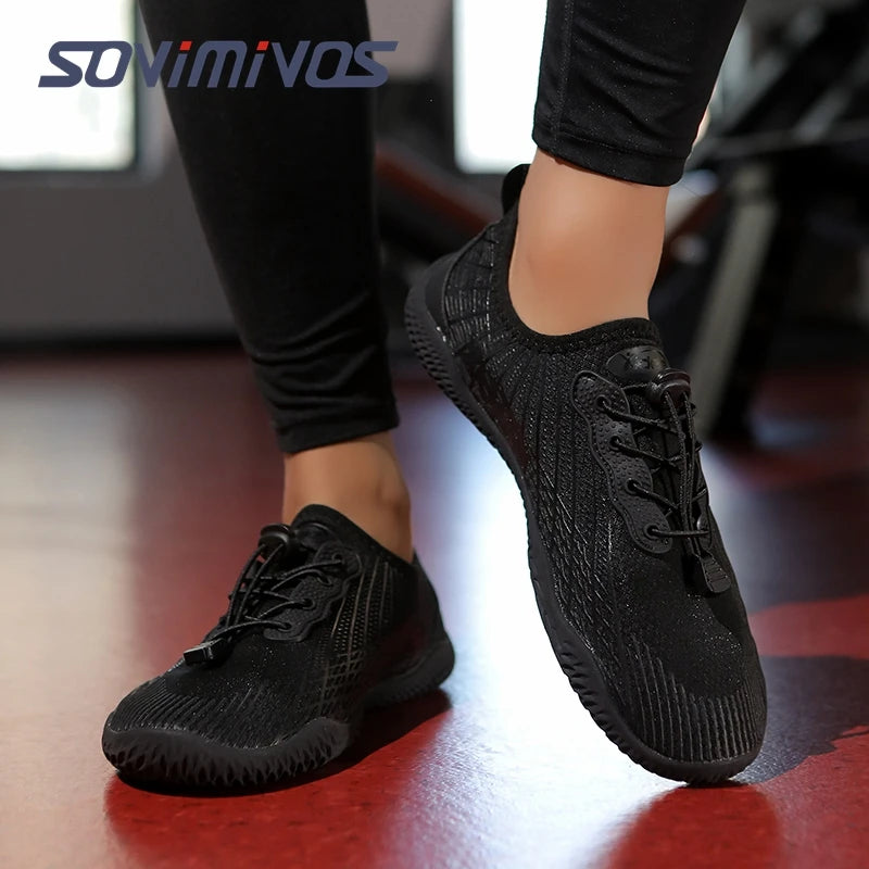 Hike Barefoot Shoes for Women Men Wide Toe Box, Non-Slip Breathable Water Shoes Beach Pool Aqua Swim Surf Hiking Walking Shoe