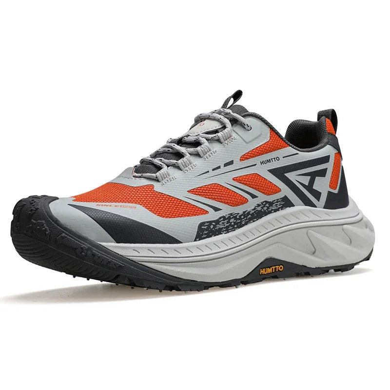 HUMTTO Sports Trail Running Chaussures Designer Tenis Man Casual Sneaker pour Hommes Respirant Léger Extérieur Noir Hommes Baskets