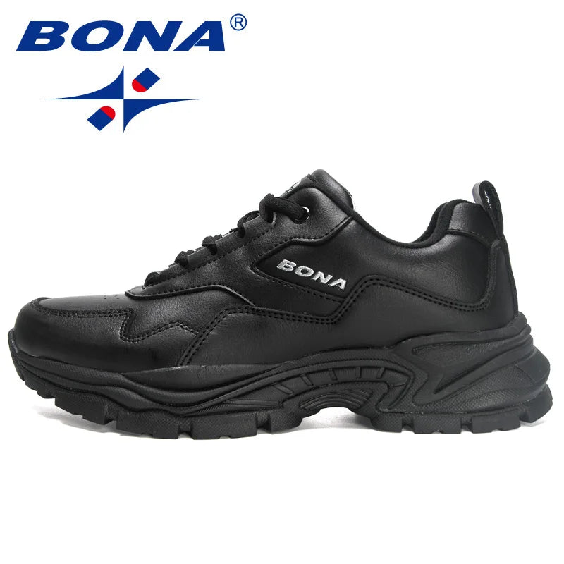 BONA New Designers Running Shoes Casual Fashion Sport Shoes Women Summer Breathable Luxury Brand Sneakers Ladies Footwear