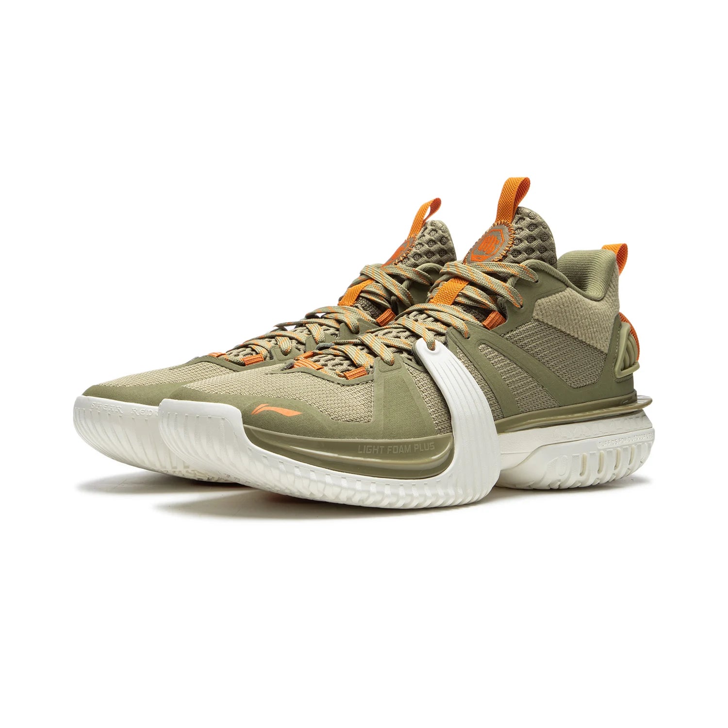 Li-Ning Men BAD5 STORM 2024 WNTR Outdoor Basketball Shoes LIGHT FOAM PLUS Cushion TUFF OS Wearable LiNing Sneakers ABFU051