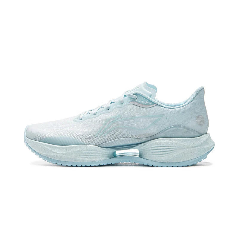 Li-Ning Women SUPER LIGHT 22 Light Running Shoes TEMPO BOUNSE Cushion BOOM FIBER LiNing Wearable Anti-Slip Sneakers ARBV002