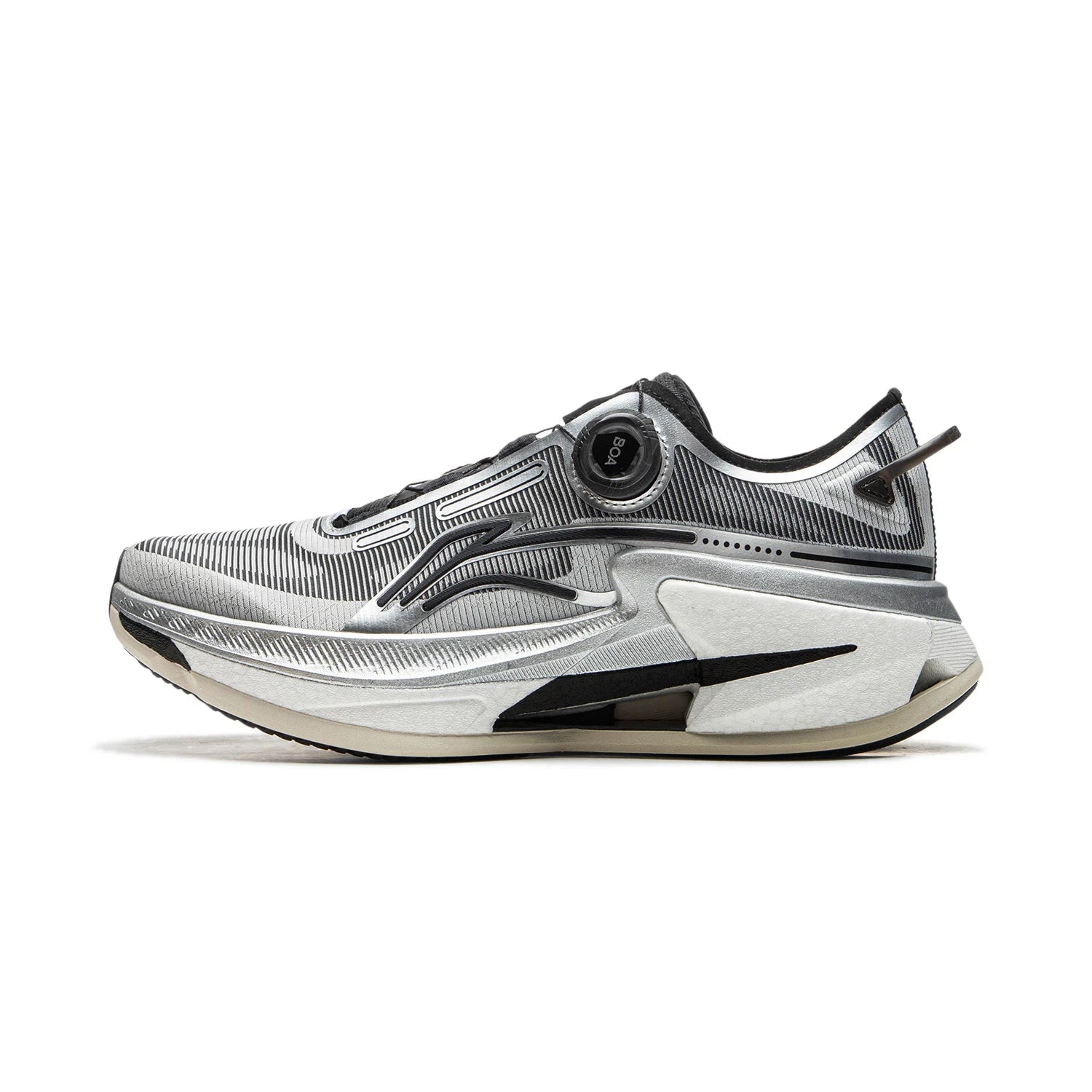 Li-Ning Men FURIOUS RIDER 8 PRO Stability Running Shoes BOOM Cushion Support Sport Shoes LiNing Anti-slip Sneakers ARZU005