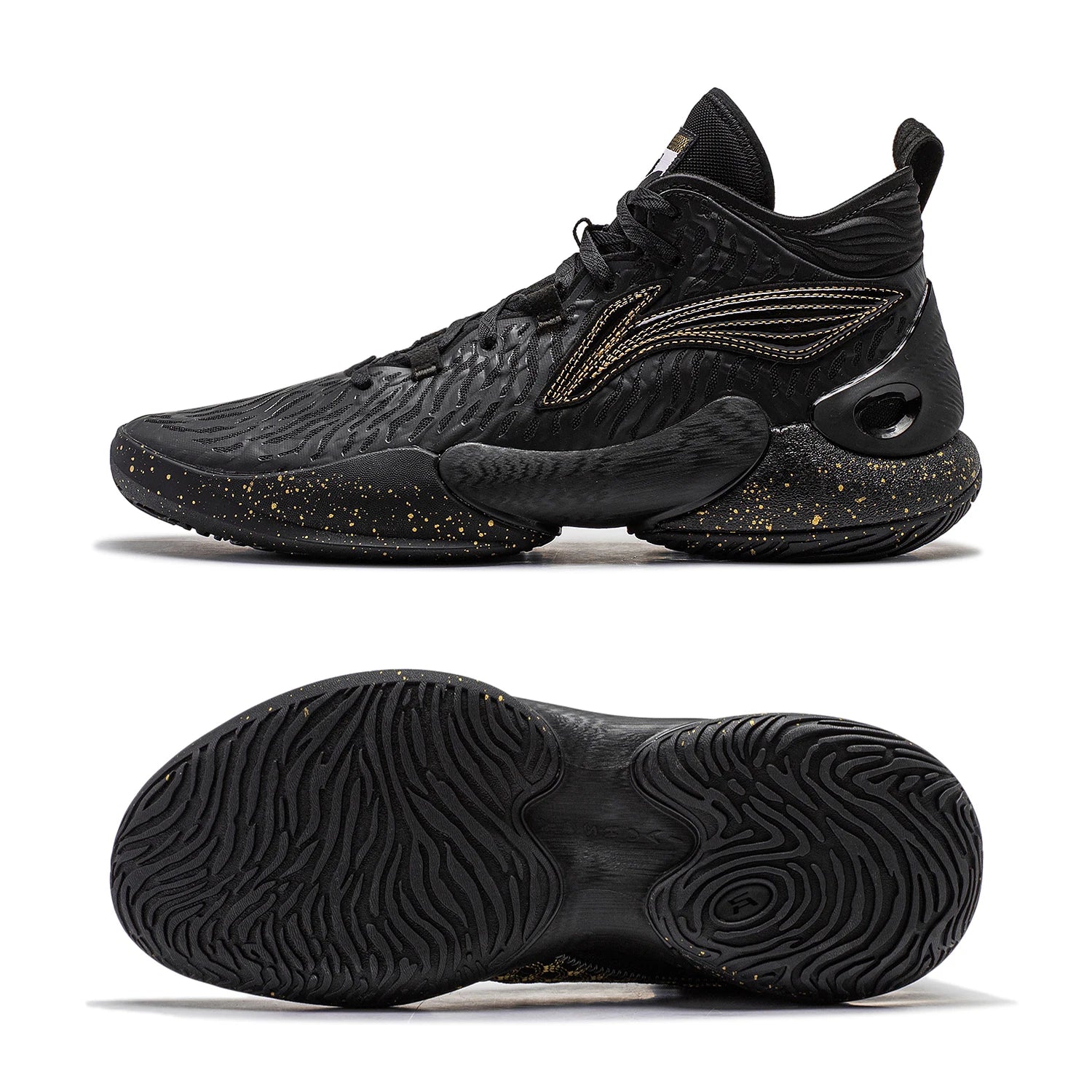 Li-Ning Men YUSHUAI XVIII Professional Basketball Shoes BOOM Cushion SYNCHRO-ADJUSTSYSTEM Support Sport Shoes Sneakers ABAU009