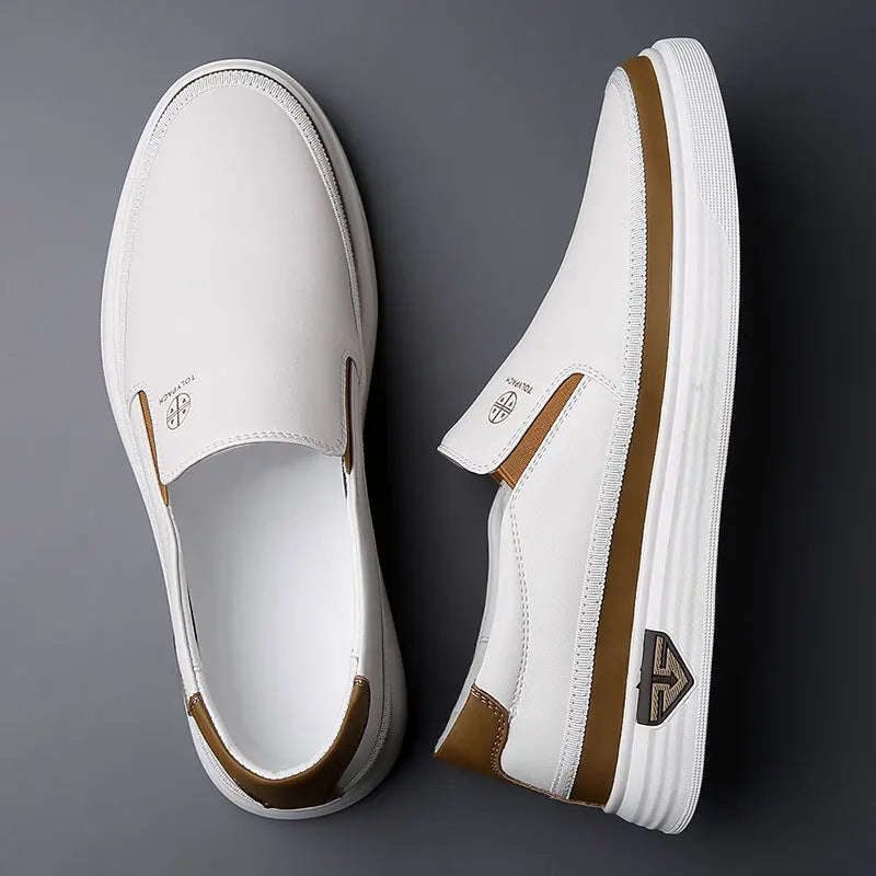 Genuine Leather Casual Sneakers 33