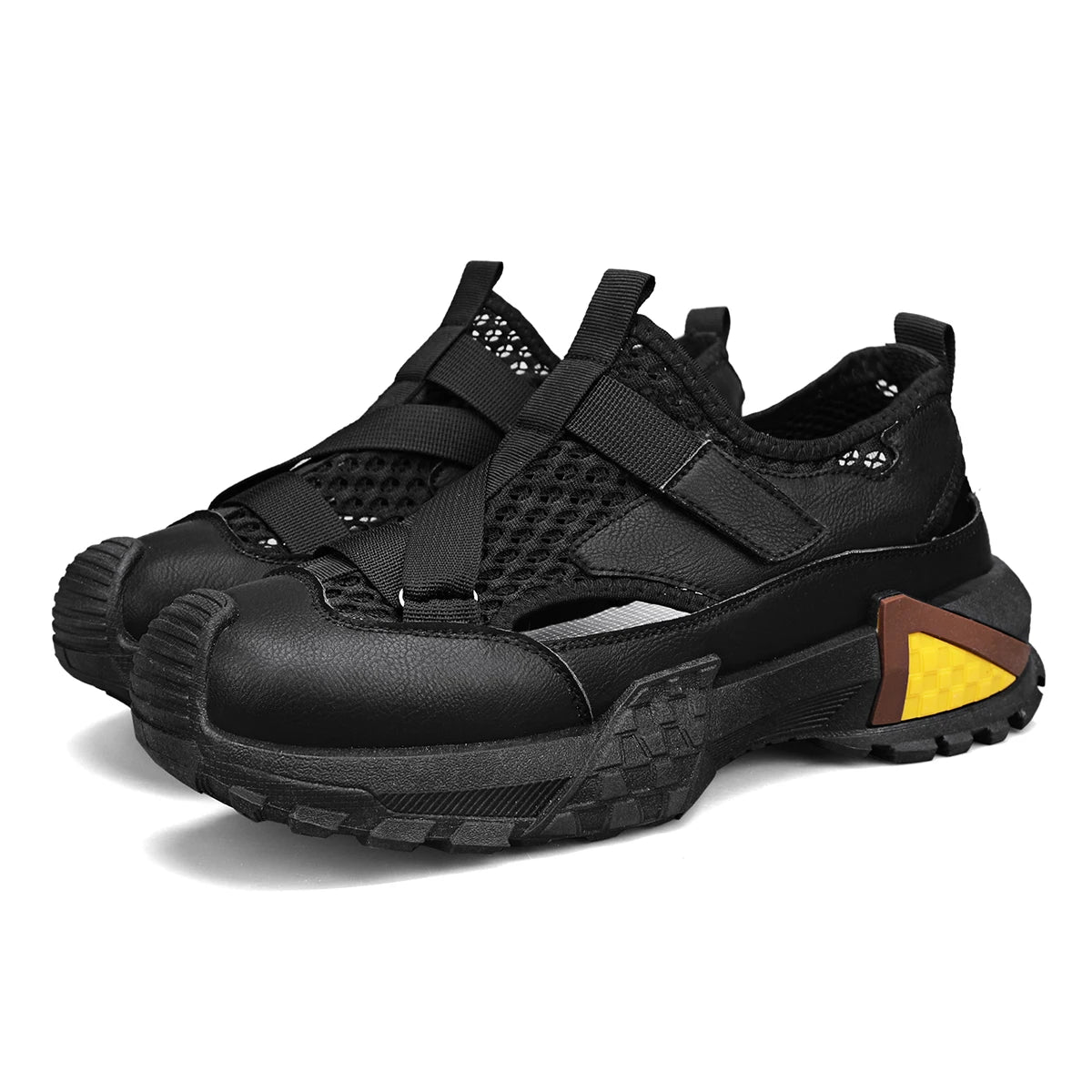STRONGSHEN Summer Men Casual Shoes Slip on Men Hollow Out Walking Loafers Outdoor Boat Shoes Breathable Sneakers Zapatos Hombre