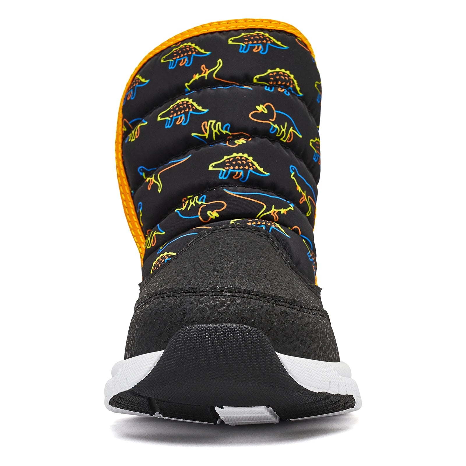 HOBIBEAR Kids Winter Snow Boots for Boys Girls Outdoor Waterproof Warm Hook Loop Little/Big/Kid Boots