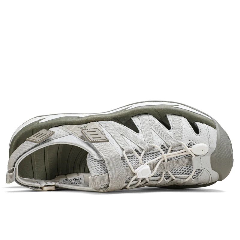 HUMTTO Chaussures de pataugeoire à séchage rapide pour hommes, chaussures de randonnée respirantes, sandales d'été pour hommes, chaussures de plage en plein air, baskets aquatiques antidérapantes pour hommes