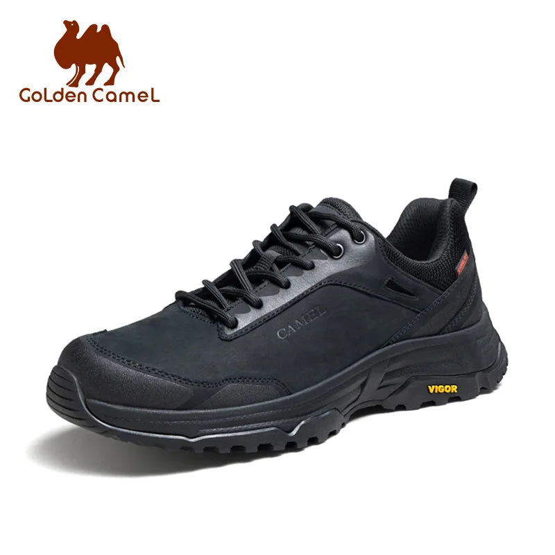 GOLDEN CAMEL Men's Shoes Hiking Shoes Waterproof Wear-Resistant Outdoor Sports Sneakers Trekking Shoes for Men 2023 Autumn New
