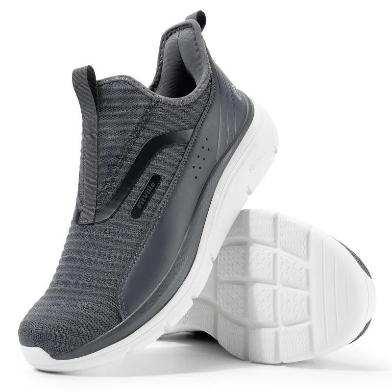 Fitville Wide Men'S Sport Shoes Fitness Walking Shoes Lightweight Breathable For Outdoor Casual Sports Running Shoes Sneaker