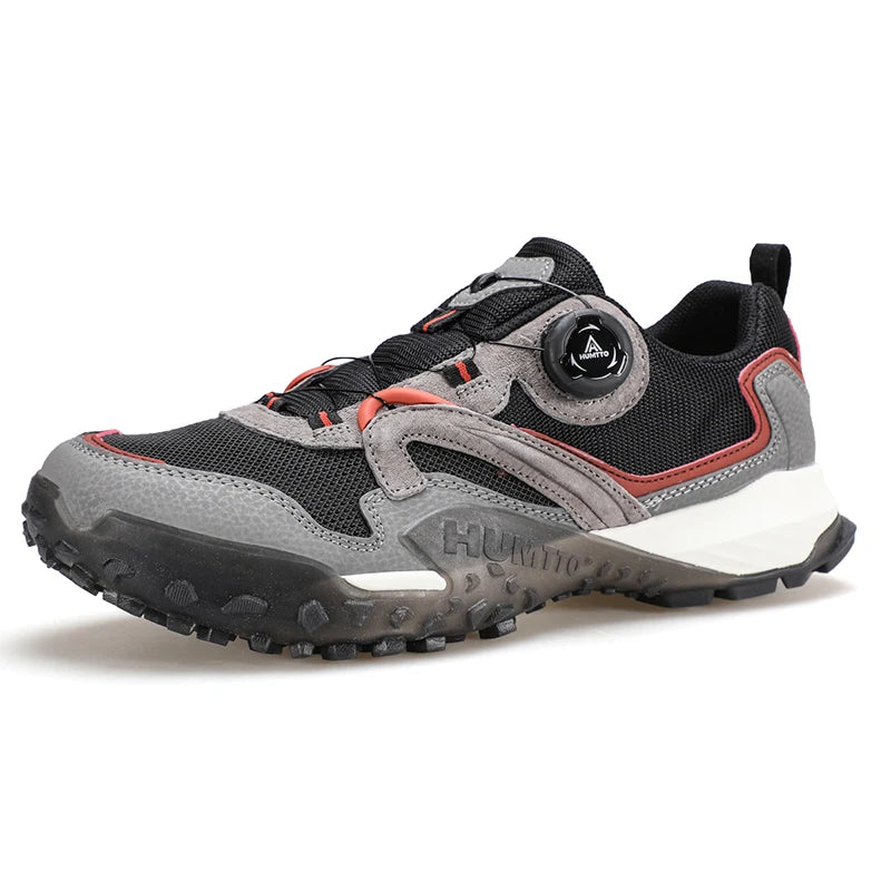 HUMTTO Breathable Hiking Boots Luxury Designer Trail Men's Sneakers Anti-slip Sports Shoes for Men Outdoor Trekking Sneaker Man