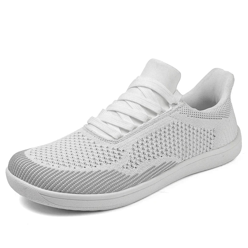 Men Women Slip On Mesh Wide Toe Shoes Minimalist Barefoot Zero Drop Wide Box Flat Shoes Casual Flats Plus Big Size 51 52 53 54