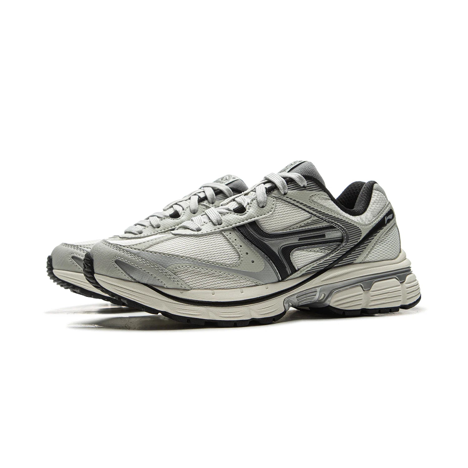Li-Ning Women PENTIUM 1000 Running Jogger Shoes LIGHT FOAM Cushion Soft Comfortable LiNing Anti-slip Wearable Sneakers ARSV040