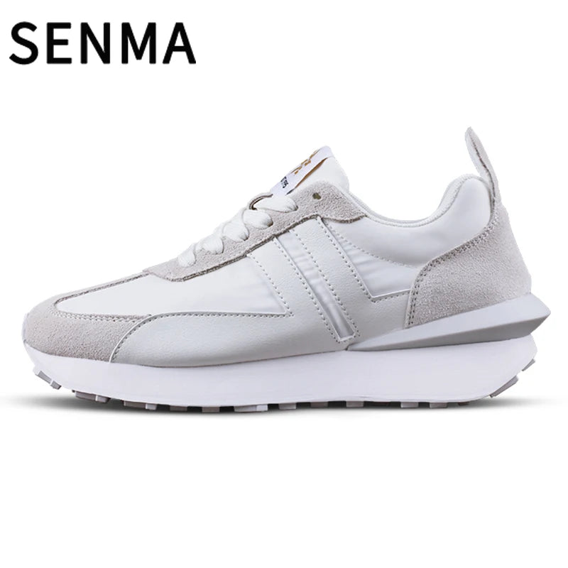 SENMA Thick Soled Casual Shoes Couple's Skate Shoes Lightweight Women's Sports Shoes Men's Sneakers Tennis shoes Running Shoes
