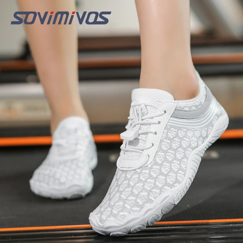 Pro - Healthier and Comfortable Feet with Barefoot Shoes, Lightweight Flexible Arch Support Wide Walking Shoes Unisex Aqua Shoes