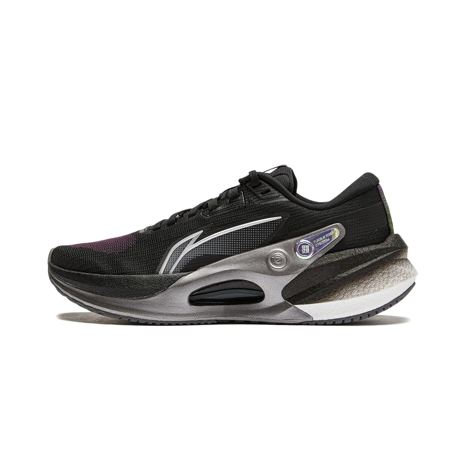 Li-Ning Men FURIOUS RIDER 7 V2 Stability Running Shoes BOOM FIBER Cushion Stable Support Sport Shoes Wearable Sneakers ARZU003