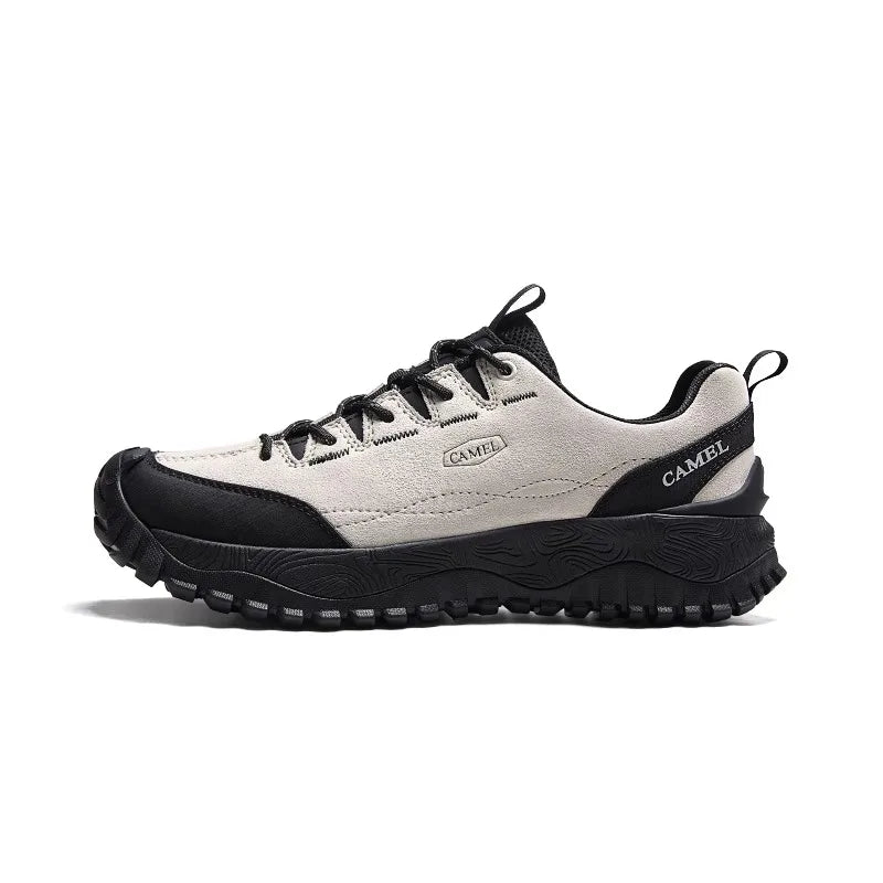 GOLDEN CAMEL Men's Hiking Shoes Anti-slip Urban Outdoor Mountaineering Shoes Comfortable Low-top Sport Casual Shoes for Men 2025