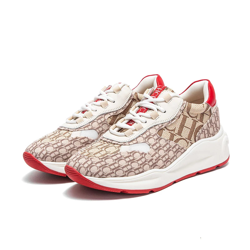 Women's Casual Shoes Patent Technology Balance Shoes Running Tennis Sneakers Luxury Brand Spring Summer New Listing