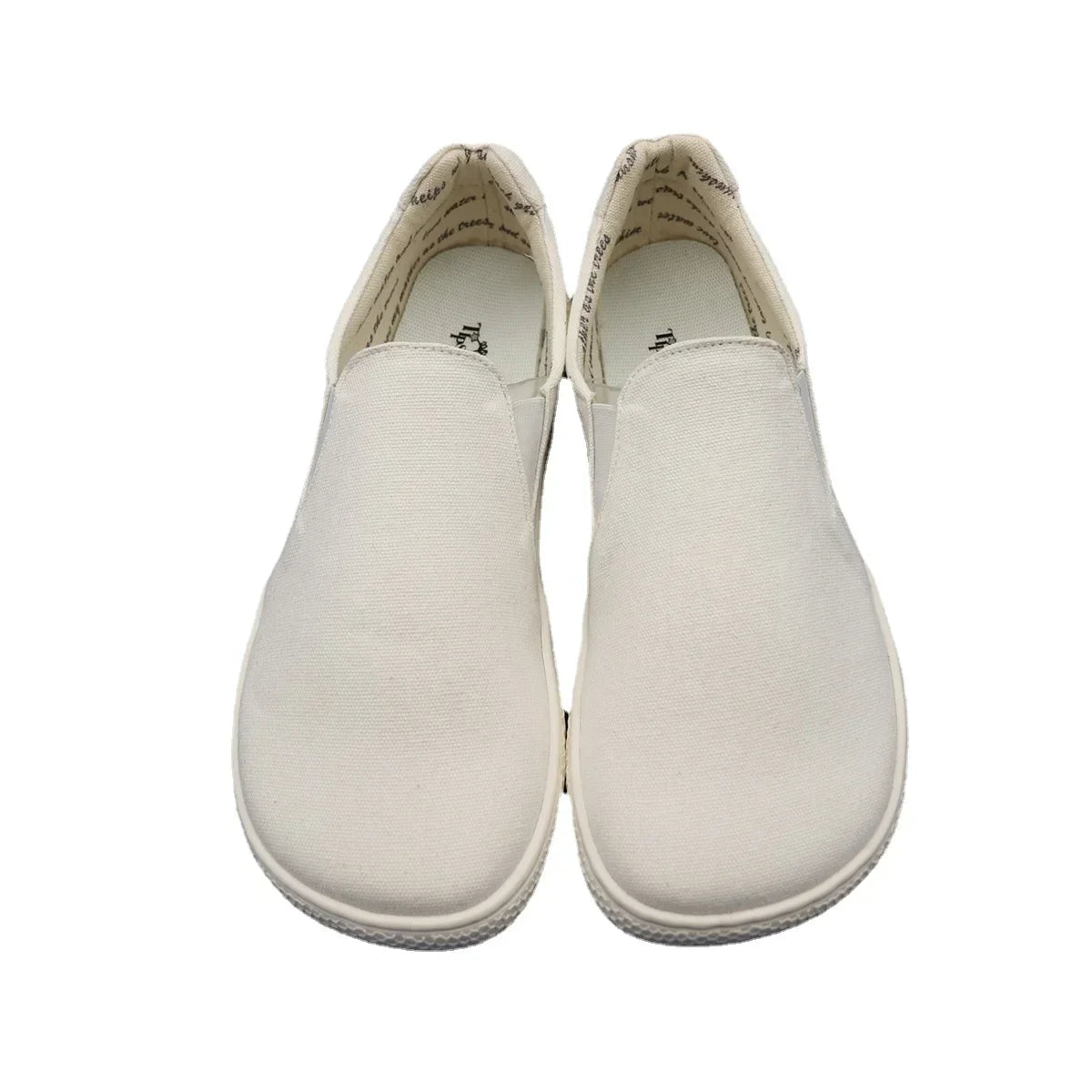 Tipsietoes 2025 Spring Barefoot Canvas For Women With New Flat Soft Zero Drop Sole Wider Toe Box Light Weight Minimalist