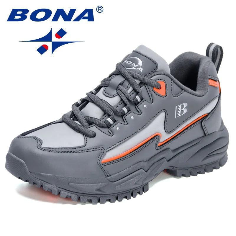 BONA 2022 New Designers Fashion Casual Running Shoes Women Breathable Walking Shoes Ladies Comfortable Sports Shoes Tennis Shoes