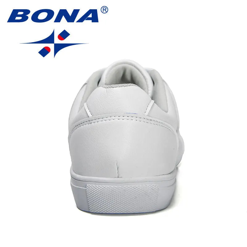 BONA 2023 New Designers Ladies Flat Skateboarding Sneakers Soft Casual Platform Shoes Women Lightweight Breathable Walking Shoes