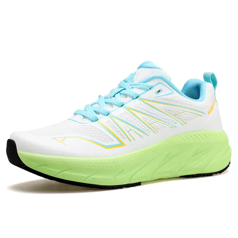 HUMTTO Woman Marathon Running Shoes Black Trainers Breathable Ladies Sneakers for Women Luxury Designer Gym Women's Sports Shoes