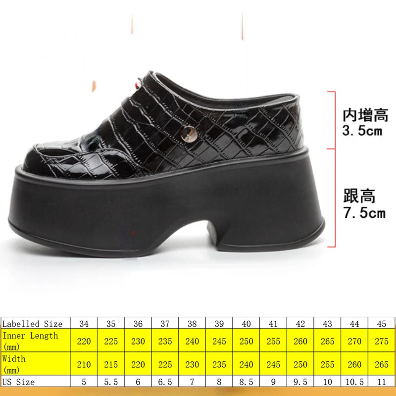 Fujin 11cm Genuine Leather Synthetic Women  Summer Platform Wedge Brand Bling Shoes Fashion Casual High Slippers Sandals Hollow