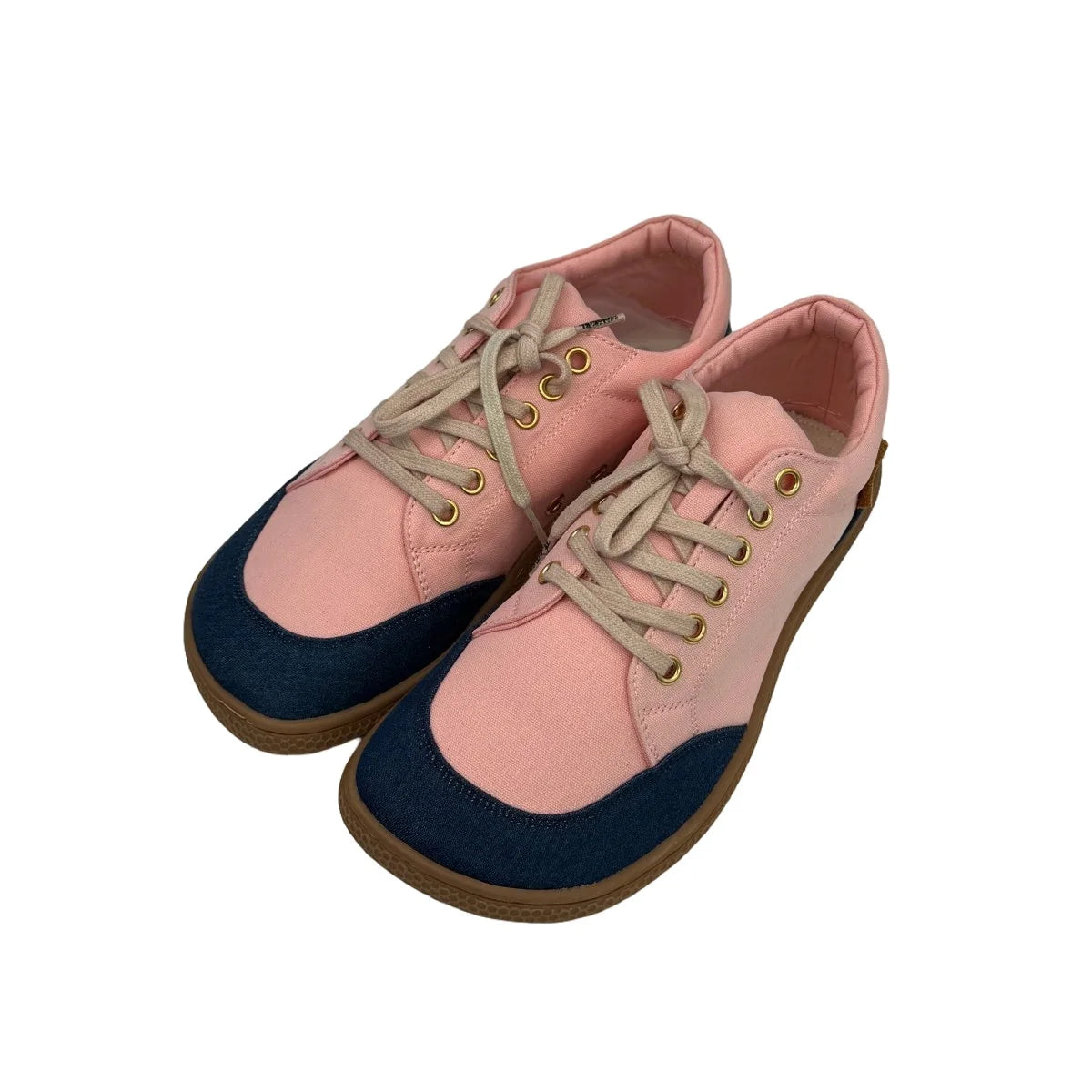 Tipsietoes Barefoot 2025 Canvas Sneaker For Women Men Flat Soft Zero Drop Sole Wider Toe Box Flexible Light Weight
